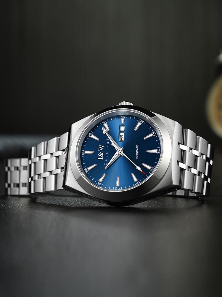 IW Top Brand Luxury Automatic Watch For Men Steel Mechanical Sport Waterproof Man Watches Miyota Movement Sapphire Mirror