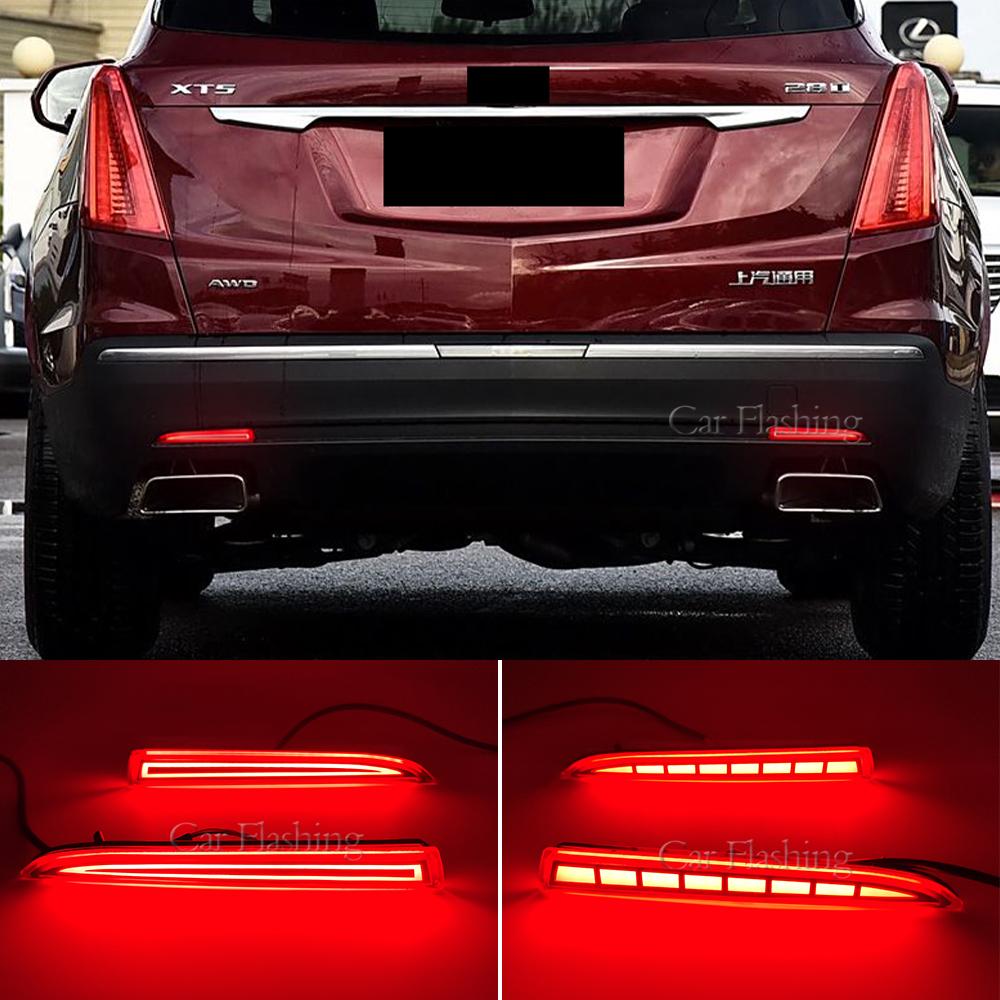 Für Chevy Chevrolet Camaro Traverse für Cadillac XT5 ATS Pontiac G8 Stoßstangenlicht Hinten Dynamischer Blinker Bremslicht