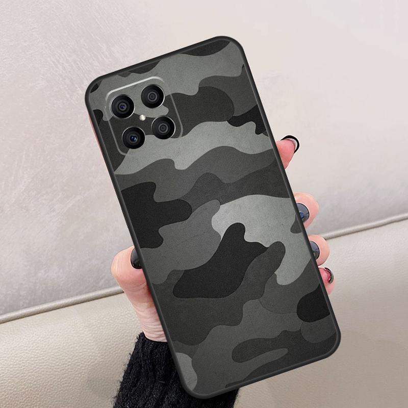 Military Army Camouflage For Honor Magic 8 6 7 Pro Case For Honor 400 Lite 200 50 70 90 X8c X8b X9a X9b X9c X9d Win RT