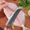 3PCS Stainless Steel Kitchen Japanese Chef Knife Set Vegetable Chopper Fish Knife Utility Knife Boning Knife Multipurpose Knife