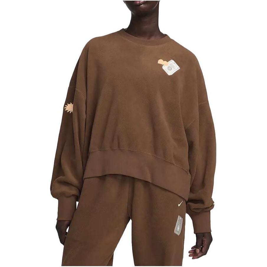 Nike x Naomi Osaka Sweatshirt Women's Cocoa FD5505-259