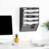 Wall-Mounted Office Organizer: No-Installation Shelf & A4 File Holder