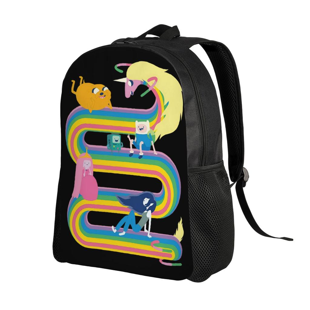 Adventures Anime Times Backpacks for Men Women Waterproof School College Fantasy Animation Bag Printing Bookbag