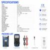 HP-770D True RMS Digital Multimeter 40000 Counts Auto Range NCV Voltage Current Tester with Temperature Test