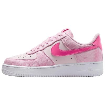 Air Force 1 Oddychające Niskie Buty Skateboardowe Damskie Różowo-Białe IR1974-663