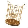 Holder Coffee Pod Storage Basket Multifunctional Accessory , Golden for Lover Rustic
