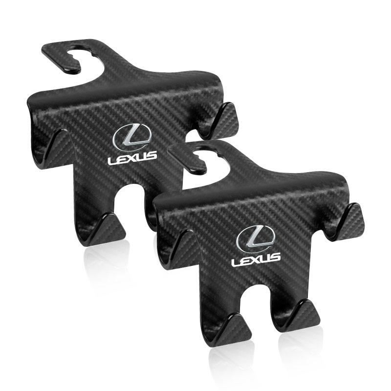2 Stück Auto-Kopfstützenhaken Auto-Rücksitz-Organizer Zubehör Für Lexus IS250 Ct200h LS430 LX570 NX300h IS300h RX330 ES300h UX250h