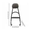 Motorcycle Rear Rack with Backrest | Sturdy Metal Frame, Slotted surface Surface, Cargo