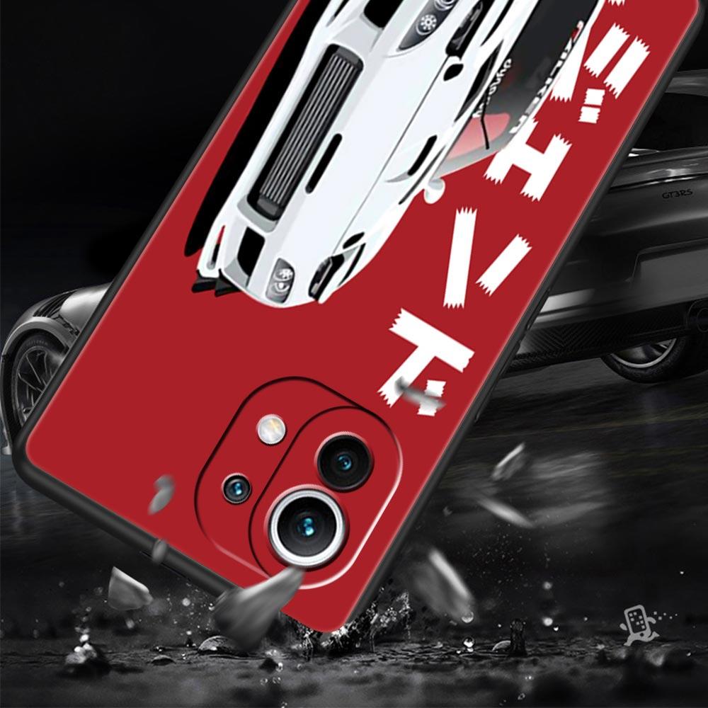 Case For Xiaomi Poco X4 X3 NFC F3 F4 M3 M4 Mi Note 12T 10 11 Ultra 11T 13 Pro 10T 12 Lite 9T 5G Cover JDM Tokyo Drift Sports Car
