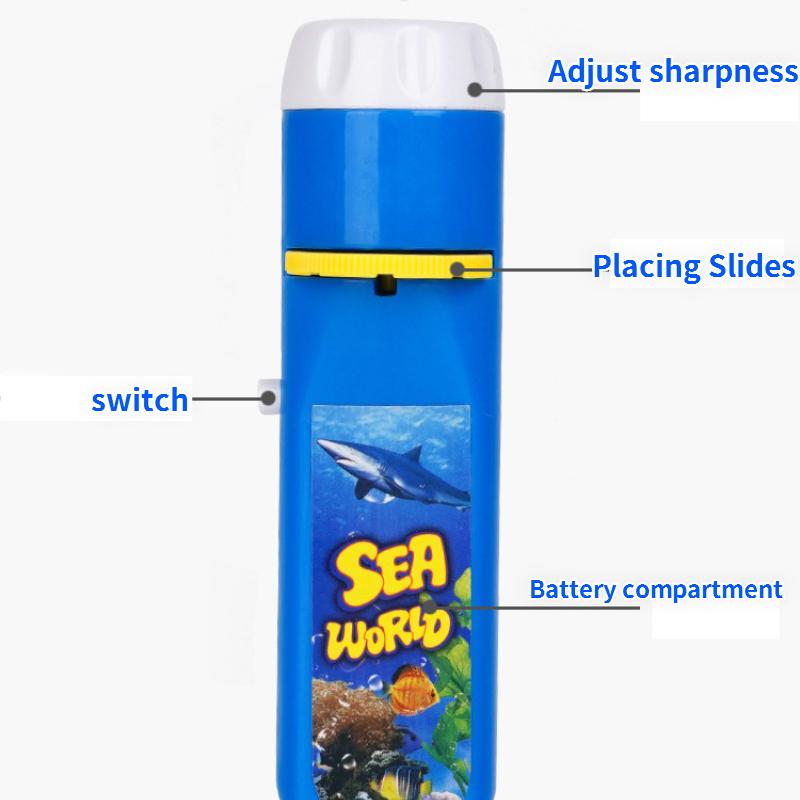Children's Space Projector Story Machine Bedtime Story Pattern Flashlight Early Education Cognitive Toys