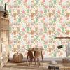 Colorful Animals and Flowers Wallpaper for Living Room and Bedroom 50x1000