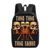 Cartoon Printing Casual Shoulder Bag Junior High School Students Large Capacity Backpacks