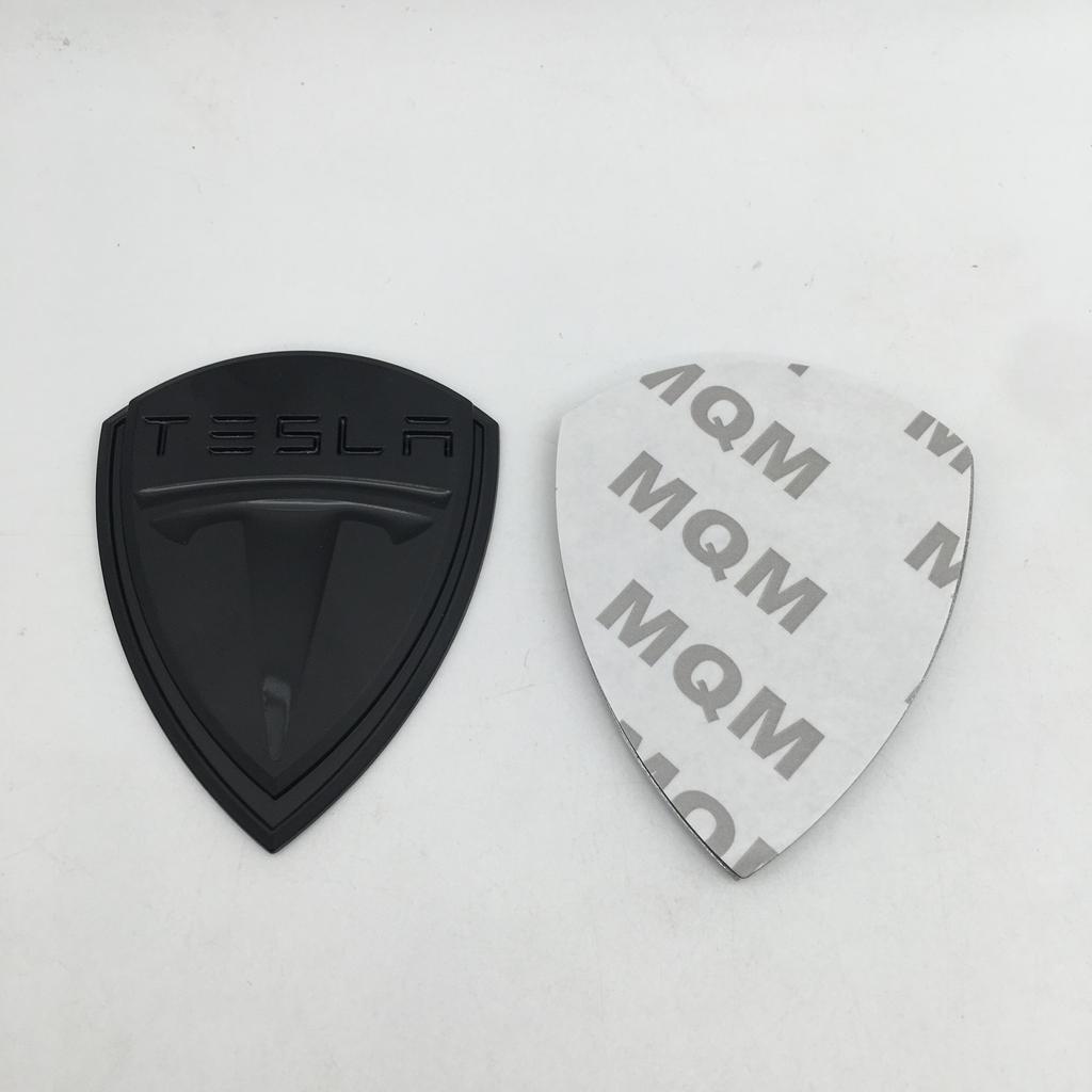 1pcs 3D Metal for Tesla Model 3 car Rear Tail Trunk emblem Sticker Fender side Badge ASS Decal styling Accessories