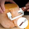 Multi-Functional Vegetable Peeler with Ultra-Sharp Stainless Steel Blades for Easy Peeling Ergonomic Handle Rust-Proof Kitchen Peeler with Built-In