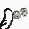 DIY Metal Synchronous Pulley Set with 78XL Belt for XL Timing Belt