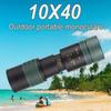 Pro-Grade HD Zoom Monocular Telescope with Low-Light Night Vision for Travel and Photography