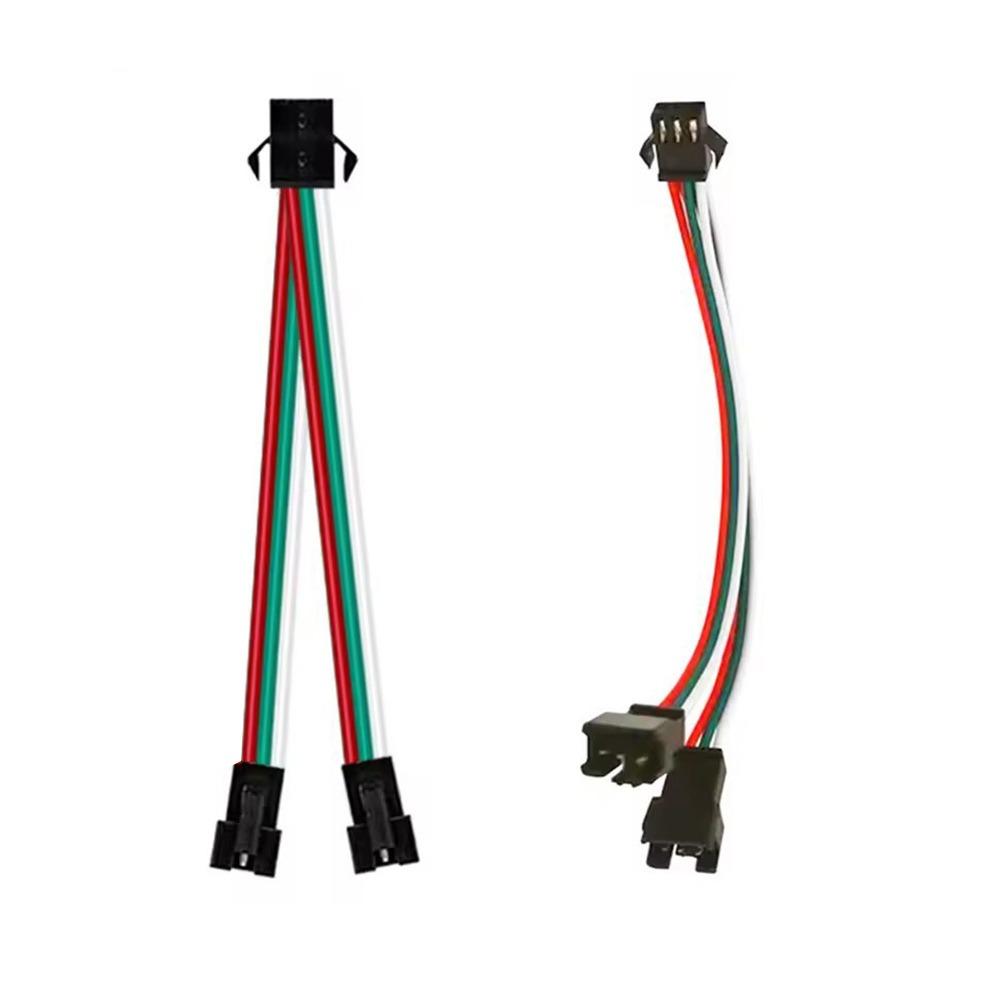 5PCS Male Female Connector SM3P Terminal Connection Wire Splitter Wire Model Accessories