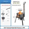 Smokeless Outdoor Firewood Stove for Camping and Home Use