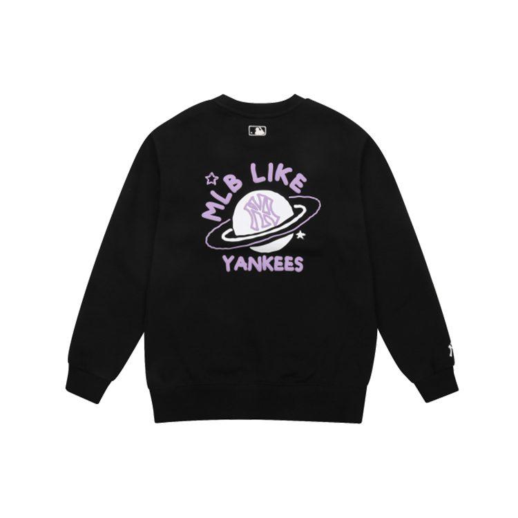 MLB New York Yankees Sweatshirt Unisex Black 31MT06111-50L