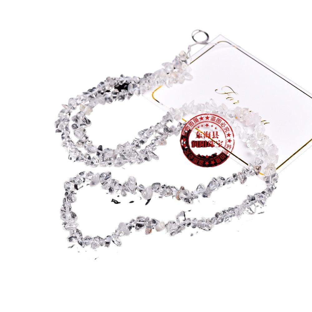 Naturweißes Pulver, gelber Amethyst-Bruchstein, Halbfertigprodukt, DIY, Farbige Kristallsteine, lose Perlen, Schmuckzubehör