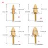 Diamond Coated Cylinder Head Mounted Points Grinding Bit Rotary Diamond Burr for Rotary Tool Bit Grinder Stone Carving