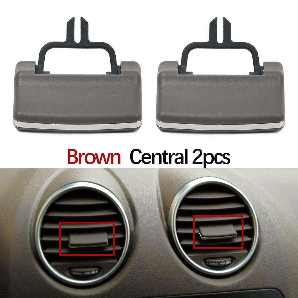 Car Front Dash Air Conditioning Ac Vent Grille Panel Cover Replacement For Mercedes Benz W164 M ML GL 300 350 450 500 2005-2011