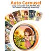 7 Color LED Dynamic Electronic Badge Touch Screen Anime E-Badge Display Pin  Anime Enthusiasts Gift