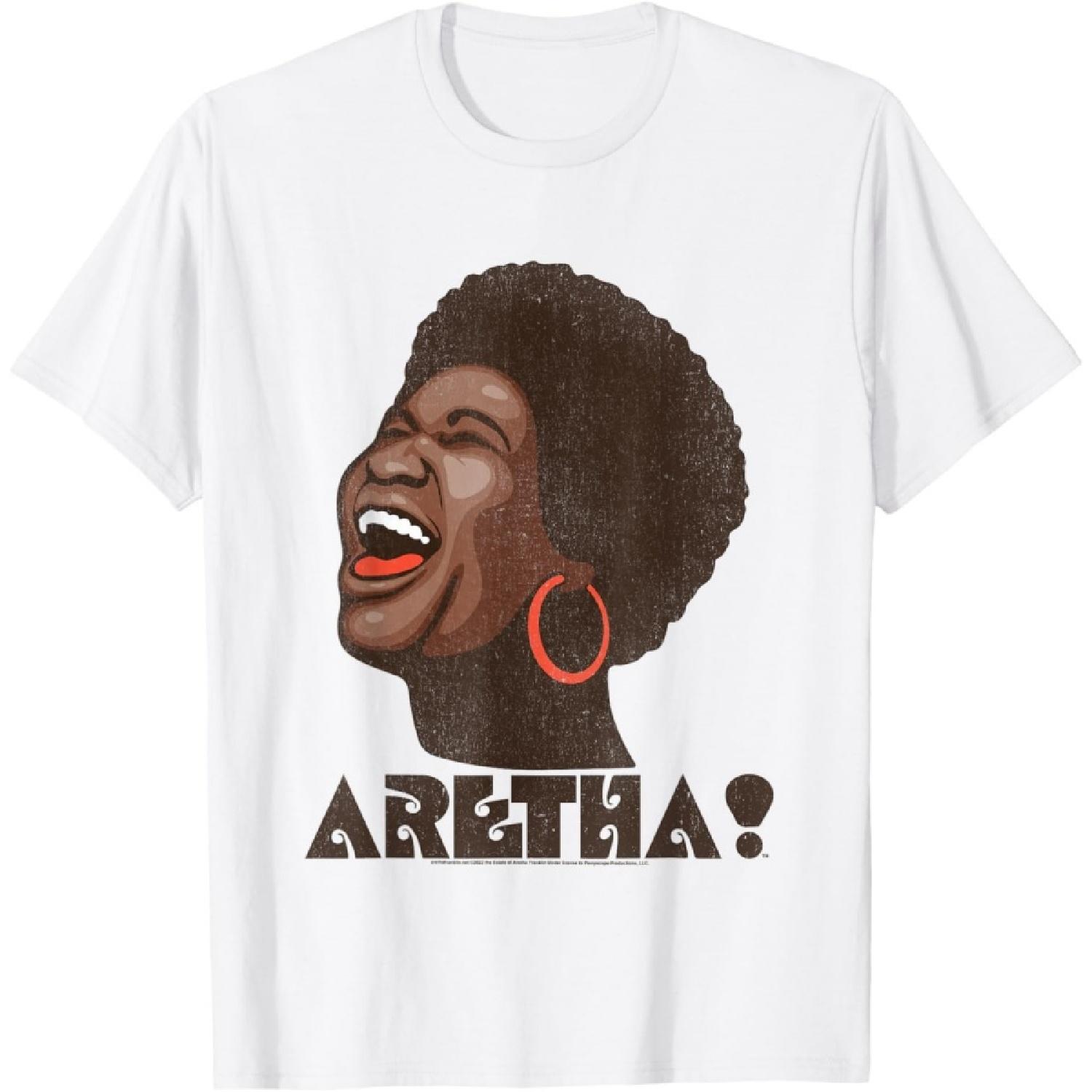 Aretha Franklin Sing It Aretha T-Shirt XXXXXL белый