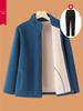 Women's Fleece Hoodie Jacket for Elderly - Winter & Spring Wear