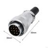 Aviation Connector Male Female Plug Waterproof Metal Electrical for