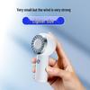 Compact Silent Handheld Fan with Powerful Wind & Long Battery Life