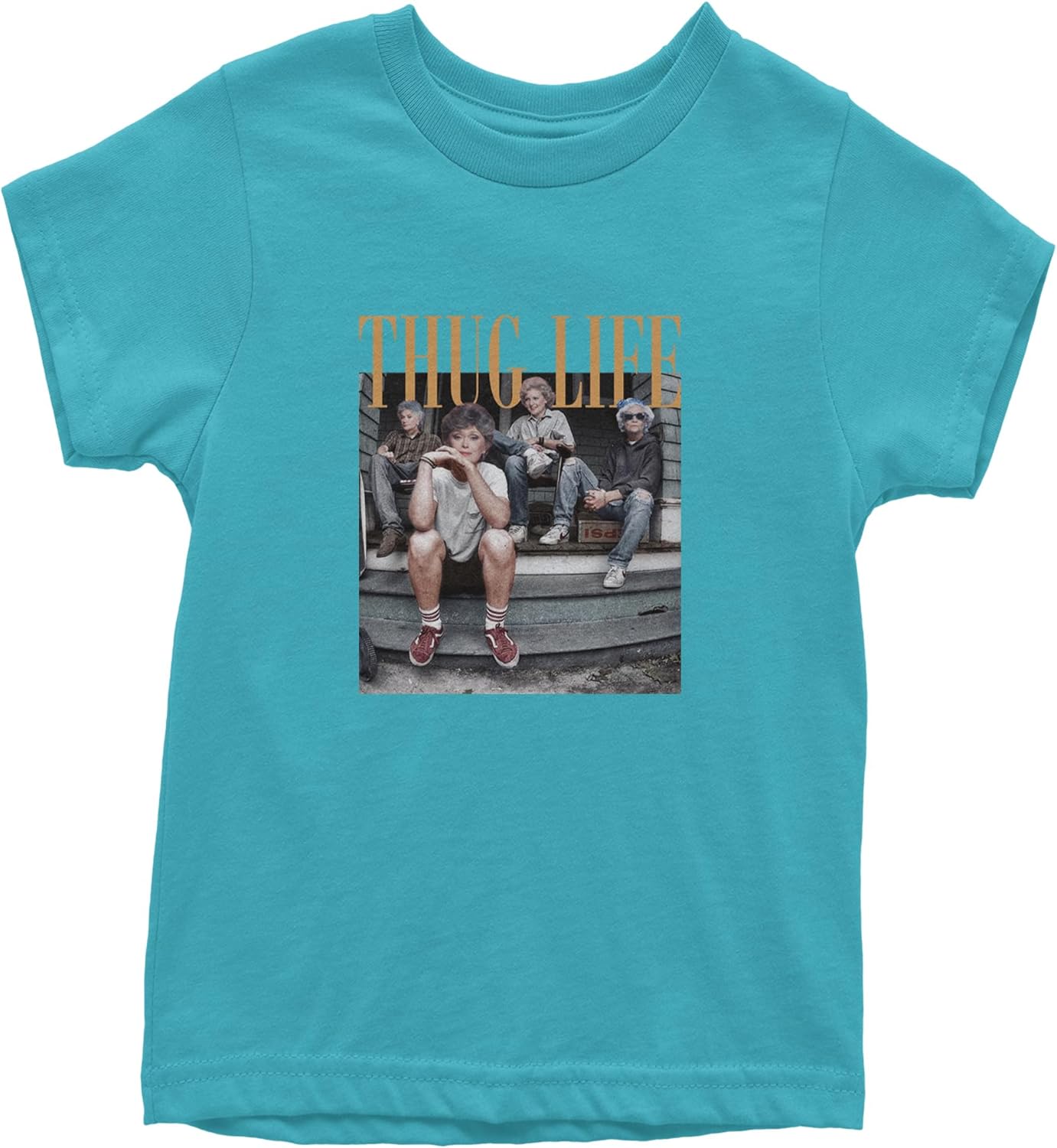 

Golden Girls Thug Life Street Youth T-Shirt, Soft Cotton, Graphic Tee 5XL різнокольоровий