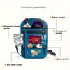 Blocking Neck Wallet Adjustable Strap Waterproof Nylon Passport Holder Secure Zipper Pockets Cards Cash Tickets Travel Documents