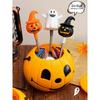 Halloween Pumpkin Lantern Hand-Crank Light-Up Stick for Kids - Festive Decoration and Gift
