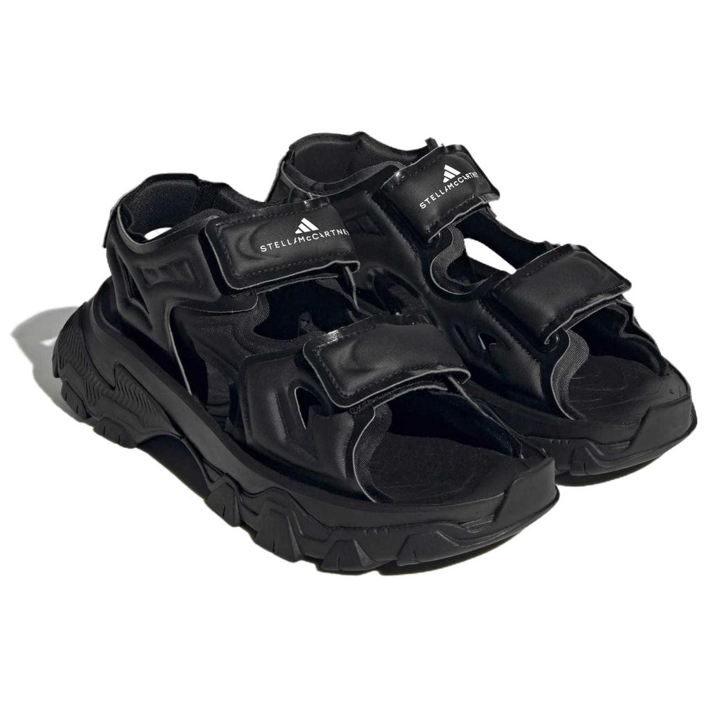 New Adidas Stella McCartney X Women's Hika Outdoor Sandal 'Core Black' HP6322