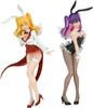 2.5-Dimensional Temptation GLITTER & GLAMOURS Liliel & Miriella Bunny Style Figure Set