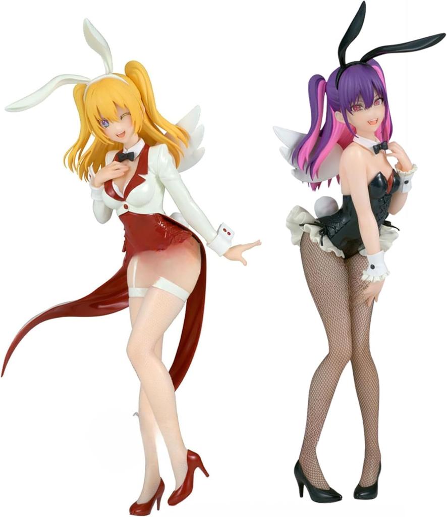 2.5-Dimensional Temptation GLITTER & GLAMOURS Liliel & Miriella Bunny Style Figure Set