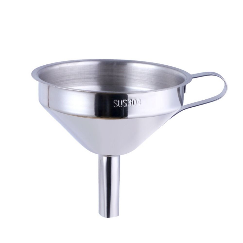 Anti-slip Handle Stainless Steel Funnels Funnel for Filling Small Bottles  Kitchen Gadgets