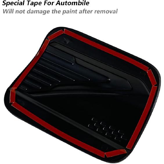 For Toyota Camry 2025 Accessories ABS Plastic Car Fuel Tank Cover Trim Oil Gas Cap Exterior Decoration -Carbon Fiber
