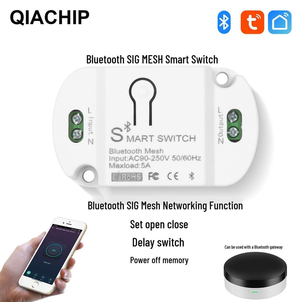 Graffiti Smart Bluetooth Mesh Remote Switch with Alexa Voice Control