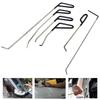 6Pcs/set Car Dent Puller Rod Hooks Hammer Door Dent Ding Hail Fix Removal Repair Tools Maintenance Set Automotive Accessories