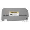 Gray Right Side Visor with Light for 05-10 Kia Sportage (85202-1F690LX)