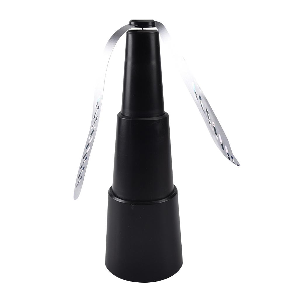 Fly Deterrent Fan for Outside Inside Rechargble Telescopic Fly Deterrent Fan for Tables Barbecue Events Restaurant Black