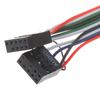 2 USB-PC-Computergehäuse 6,8 cm Frontpanel USB-Audioanschluss Mikrofon Kopfhörerkabel