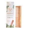TRENDTREE® Premium Neem Wooden De-Tangling Comb, Neem Oil Treated Wood Comb With Natural Herbs, Dual-Tooth Comb Gentaly Detangling for Long And Thic