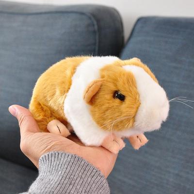 New Little Cute Simulation Hamster Plush Toys Guinea Pig Dolls Send Men and Women Friends Present