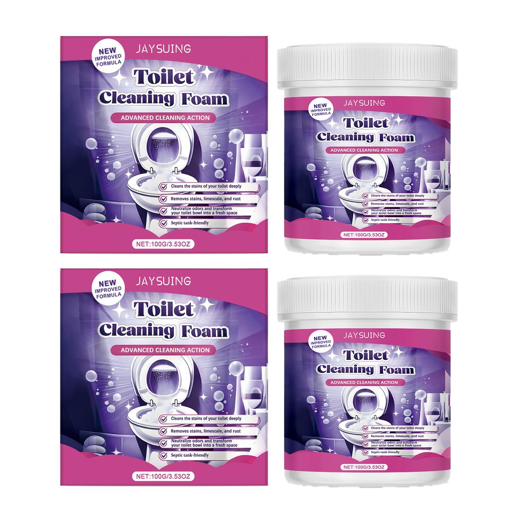 Powerful Toilet Bowl Cleaner Powder Remove Urine Stains Yellow Dirts Eliminate Odors Refreshing Bathroom Toilet Descaling Agent