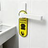 Do Not Disturb Bathroom Door Sign Warning Do Not Open Occupied Door Hanger Sign for Home Office Conference Hospital