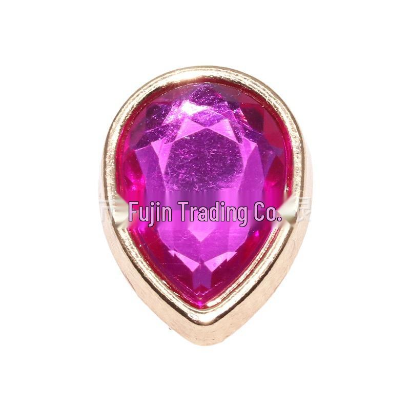 2024 Chaîne Strass Accessoires Sabots - Boucles de Chaussures Fleurs DIY, Style Centre Commercial