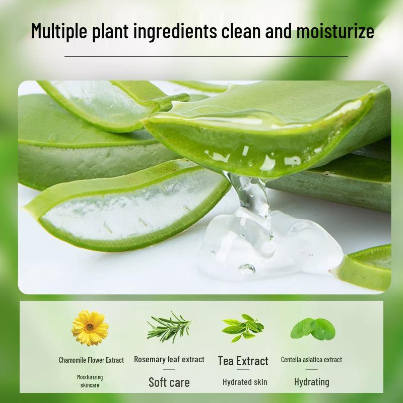 Aloe Vera Exfoliating Face & Body Cleansing Mud for Men and Women